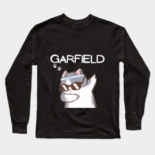 Garfield cat tshirt Long Sleeve T-Shirt